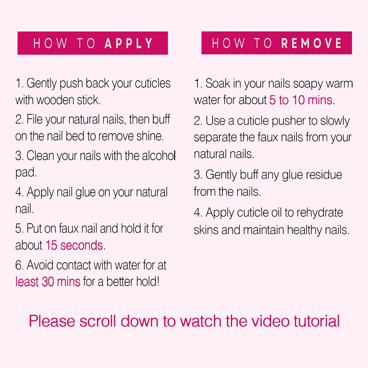 Strawberries Press On Nails, Cute Floral Pink Strawberry Nails