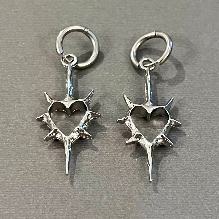 Gothic Punk Earrings - 1 Pair